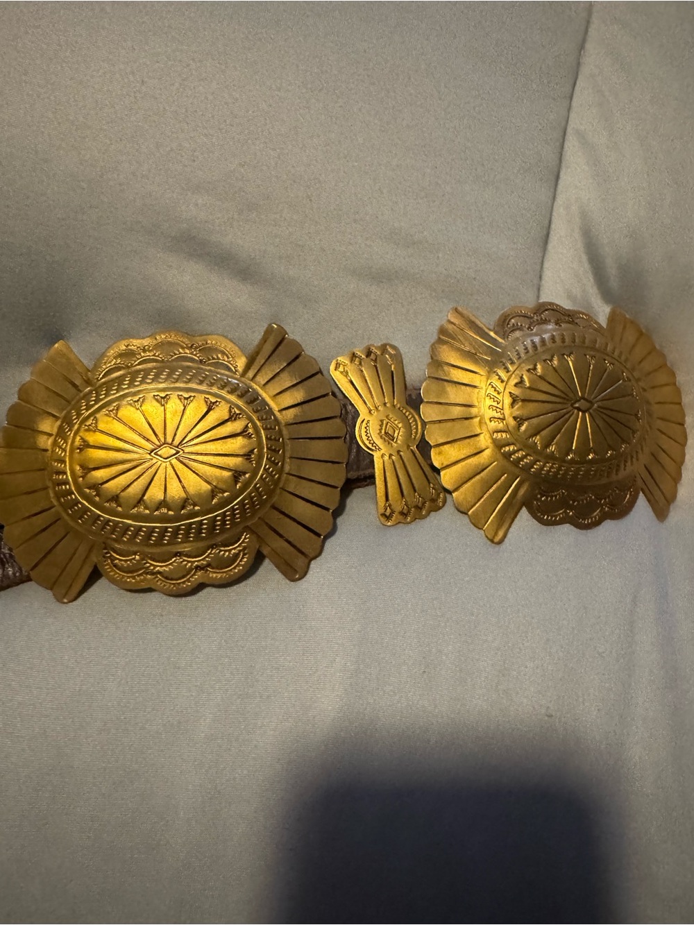 NWT- Concho Belt - Gold - Picture 12 of 12